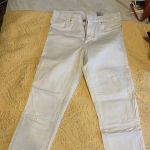 H&M White Skinny Jean Pants